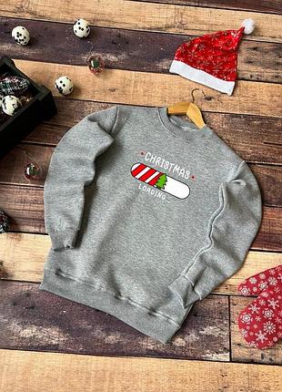 Зимний новогодний свитшот ❄️ xxl
