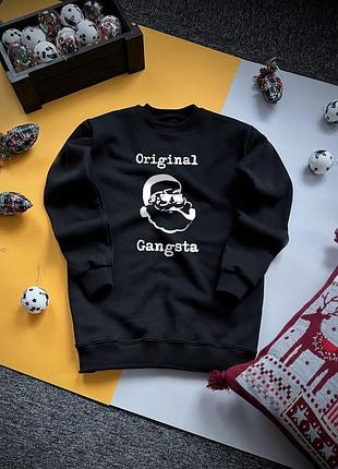 Зимний новогодний свитшот ❄️ xxl
