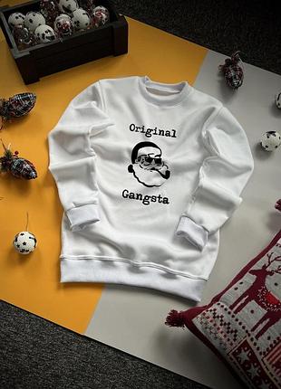 Зимний новогодний свитшот ❄️ xxl