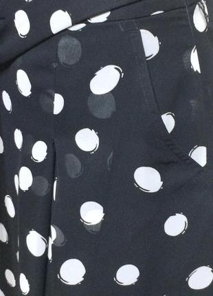 Шифоновая юбка в горох с карманами harve benard," р.123 фото