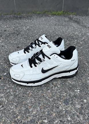 Кросівки nike p-6000 комбіновані білі 38