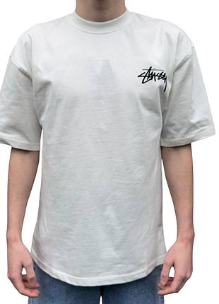 Футболка stussy оверсайз streetwear мужская/унисекс