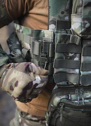 Плитоноска быстрого сброса с боковыми карманами 15х30 см + 5 итогов и рюкзак
