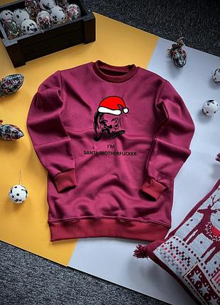 Зимний новогодний свитшот ❄️ xxl