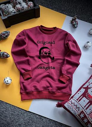 Зимний новогодний свитшот ❄️ xxl