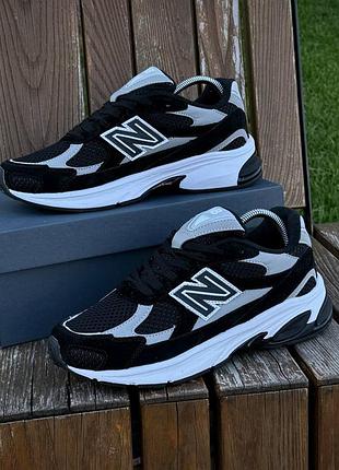 Кросівки чоловічі new balance 2010, чорні літні демісезонні весна-літо-осінь замша текстиль сітка розмір 41-45 нові  273-3