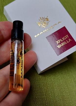 Пробник парфума від moncera xplicit vanilla