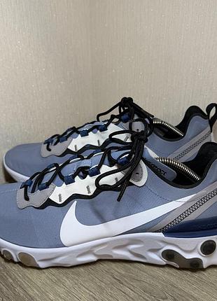 Кросівки nike react element 55 indigo fog mystic navy