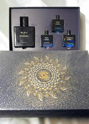 Набір парфумів chanel bleu de chanel l’exclusif