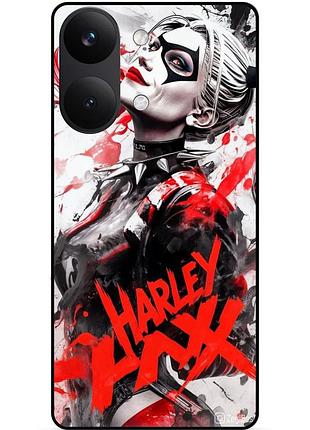 Силіконовий бампер чохол для xiaomi poco x8 pro max з малюнком harley quinn харлі квінн joker