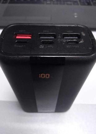 Универсальный внешний аккумулятор повербанк б/у silicon power qx55 30000mah