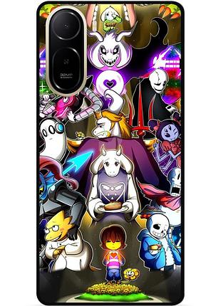 Силіконовий чохол бампер для xiaomi redmi a7 pro з малюнком undertale андертейл
