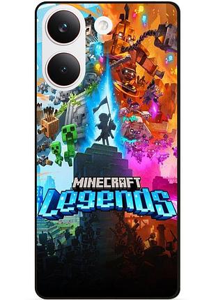 Силіконовий чохол бампер для xiaomi poco x8 pro гра майнкрафт minecraft