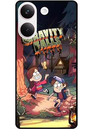 Силіконовий чохол бампер для xiaomi poco x8 pro з малюнком гравіті фолз gravity falls