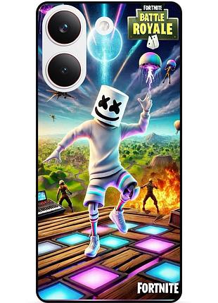 Силіконовий чохол бампер для xiaomi poco x8 pro гра fortnite фортнайт