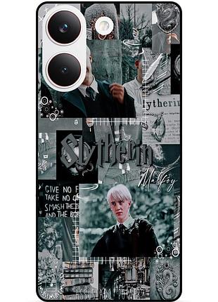 Чохол силіконовий бампер для xiaomi poco x8 pro з малюнком slytherin слизерин драко малфой гаррі поттер harry