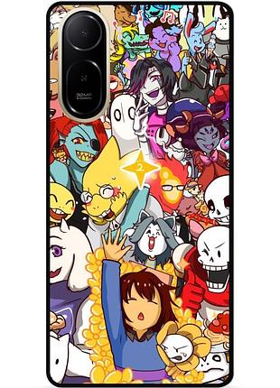 Силіконовий чохол бампер для xiaomi redmi a7 pro з малюнком undertale андертейл