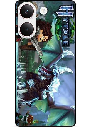 Силіконовий чохол для xiaomi poco x8 pro з малюнком хайтейл hytale