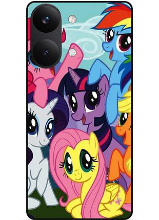 Силіконовий бампер чохол для xiaomi poco x8 pro max з малюнком мій маленький поні my little pony