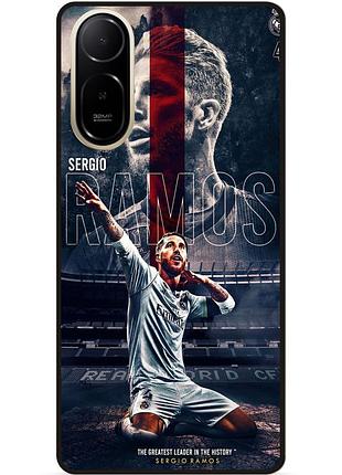 Силіконовий чохол бампер для xiaomi redmi a7 pro з малюнком sergio ramos серхио рамос