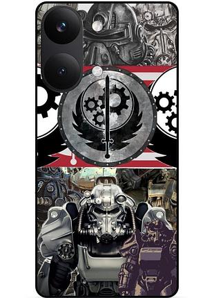 Силіконовий бампер чохол для xiaomi poco x8 pro max гра фоллаут fallout