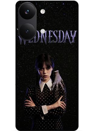 Чохол силіконовий бампер для xiaomi poco x8 pro max з малюнком wednesday уенздей