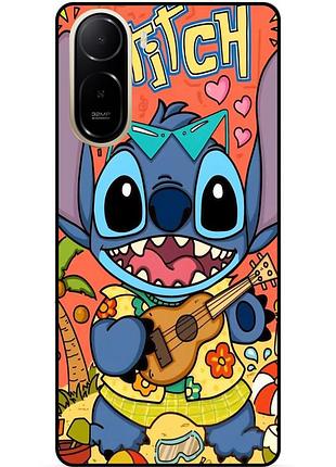 Силіконовий бампер чохол для xiaomi redmi a7 pro з картинкою стіч stitch