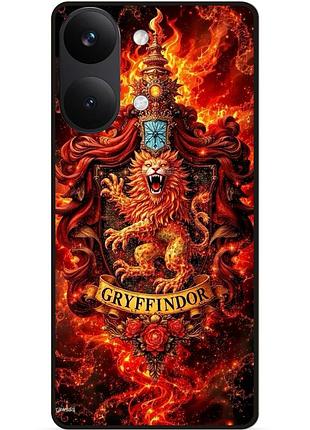Чохол силіконовий бампер для xiaomi poco x8 pro max з малюнком ґрифіндор gryffindor гаррі поттер harry potter