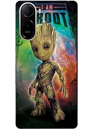 Силіконовий чохол бампер для xiaomi redmi a7 pro з малюнком groot грут стражі галактики