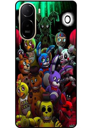 Силіконовий бампер чохол для xiaomi redmi a7 pro з малюнком freddy фредді аніматроніки