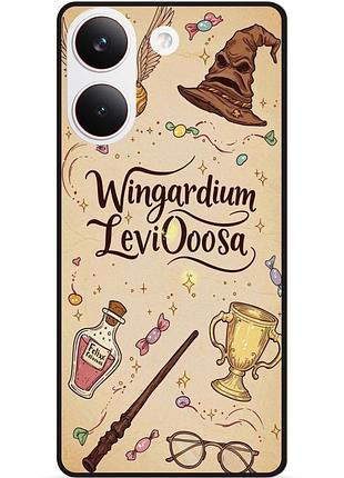 Чохол силіконовий бампер для xiaomi poco x8 pro з малюнком гаррі поттер harry potter левиоса
