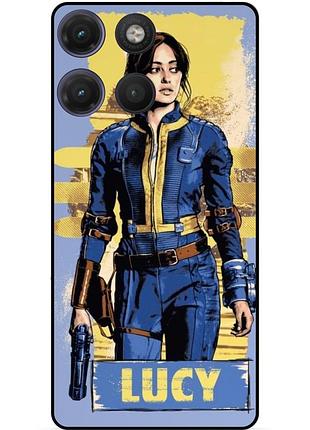 Силіконовий чохол для motorola moto g17 fallout фоллаут