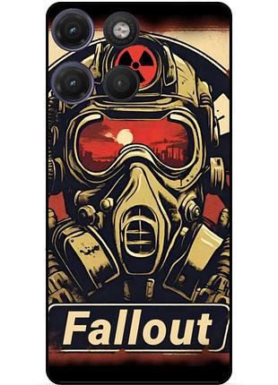Силіконовий чохол бампер для motorola moto g17 fallout фоллаут
