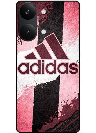 Чохол силіконовий бампер для xiaomi poco x8 pro max з картинкою адідас adidas