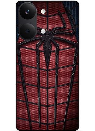 Силіконовий чохол бампер для xiaomi poco x8 pro max з картинкою людина-павук spider man