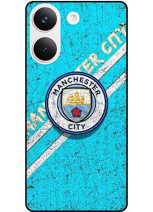 Силіконовий чохол для xiaomi poco x8 pro manchester city манчестер сіті