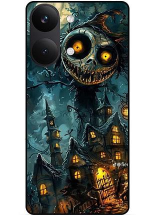Чехол силиконовый бампер для xiaomi poco x8 pro max с картинкой уэнздей wednesday