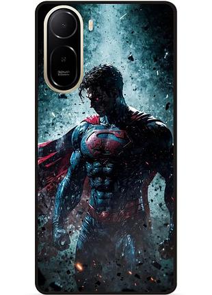Чехол силиконовый бампер для xiaomi redmi a7 pro с рисунком супермен superman