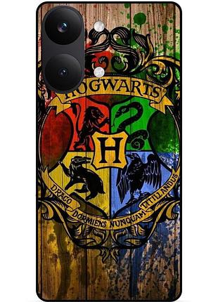 Чехол силиконовый бампер для xiaomi poco x8 pro max с рисунком hogwarts хогвартс гарри поттер harry potter