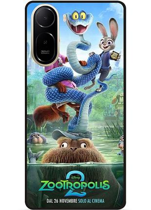 Силіконовий бампер чохол для xiaomi redmi a7 pro з малюнком джуді звірополіс