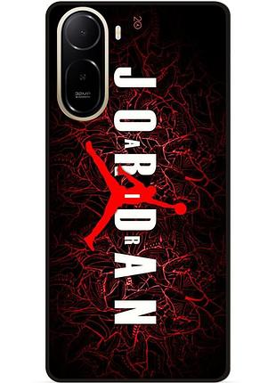 Силіконовий чохол бампер для xiaomi redmi a7 pro з малюнком air jordan