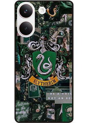 Чохол силіконовий бампер для xiaomi poco x8 pro з малюнком слизерин slytherin гаррі поттер harry potter
