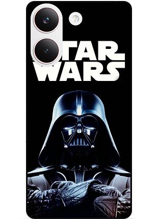 Силіконовий бампер чохол для xiaomi poco x8 pro з малюнком star wars зоряні війни дарт вейдер