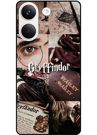Чохол силіконовий бампер для xiaomi poco x8 pro з малюнком gryffindor ґрифіндор гаррі поттер harry potter
