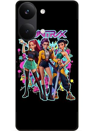 Силіконовий бампер чохол для xiaomi poco x8 pro max demon hunters k-pop