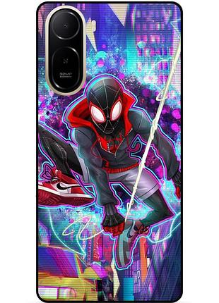 Силіконовий чохол бампер для xiaomi redmi a7 pro з картинкою spider man людина-павук