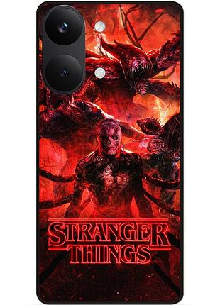 Силіконовий чохол бампер для xiaomi poco x8 pro max дивні дива stranger things