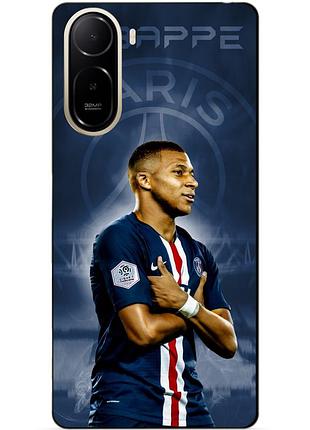 Силіконовий бампер чохол для xiaomi redmi a7 pro з малюнком мбаппе псж mbappe