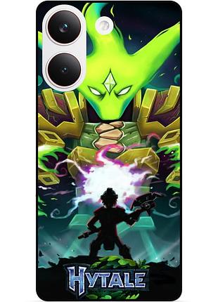 Силіконовий чохол бампер для xiaomi poco x8 pro з малюнком хайтейл hytale