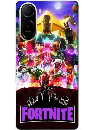 Силіконовий чохол бампер для xiaomi redmi a7 pro з малюнком fortnite фортнайт